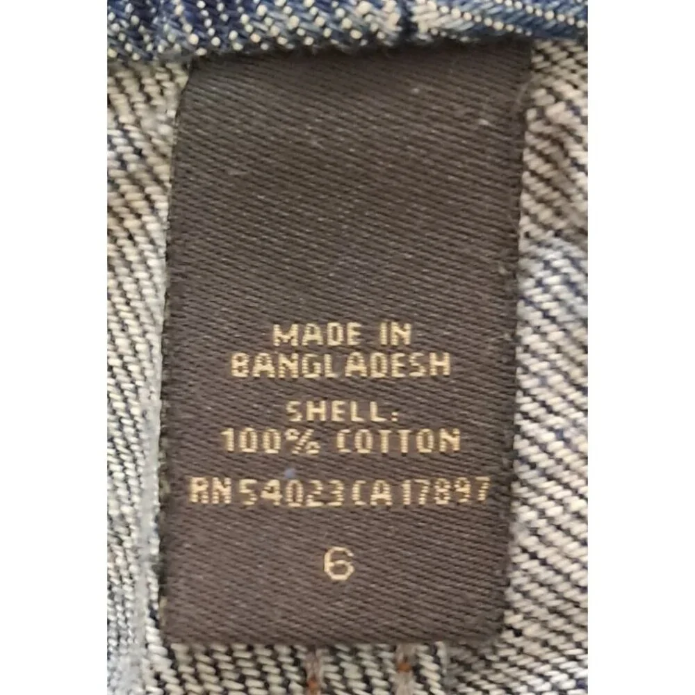 Banana Republic Jeans Womens Size 6 Blue Denim Boot Cut - Picture 9 of 10